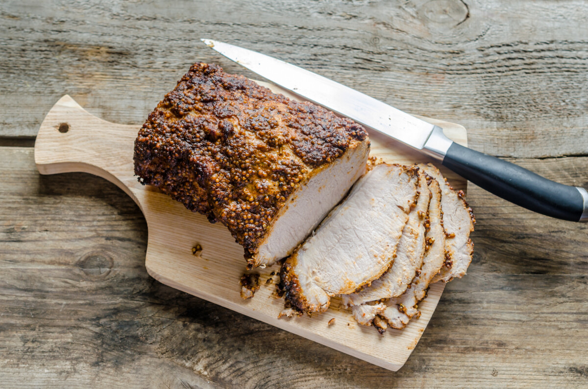 Prepara este rico lomo de cerdo con chile ancho