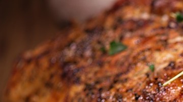 Lomo de cerdo a la mostaza