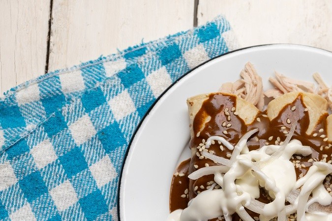 enchiladas suizas de chipotle