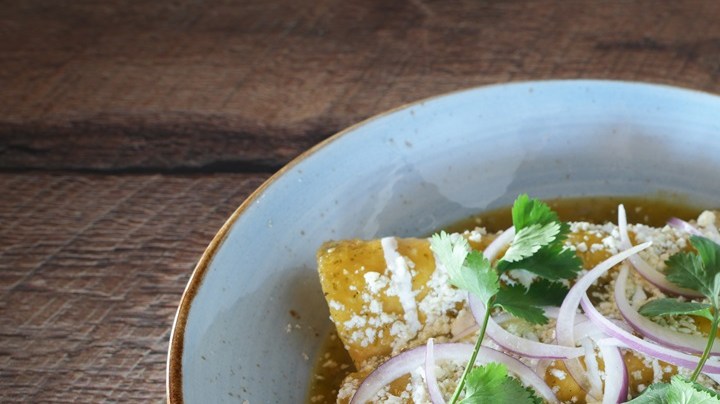 enchiladas de espinacas