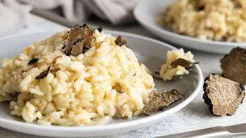 Risotto de trufa