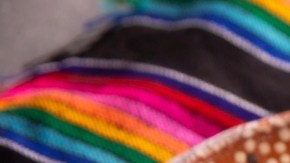 Tostadas de frijoles con queso