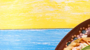 Tostadas de pollo al chipotle