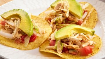 Tostadas de salpicón de res