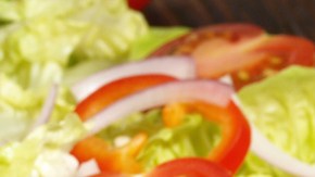 Wrap de falafel con hummus