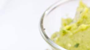 Wrap de pollo con guacamole