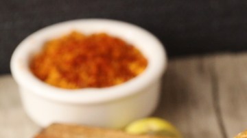 Wrap de pollo teriyaki