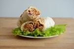 Wrap de pulled chicken