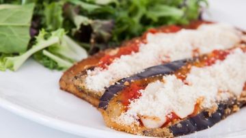 milanesas de berenjena gratinadas