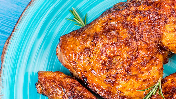 muslos de pollo al romero