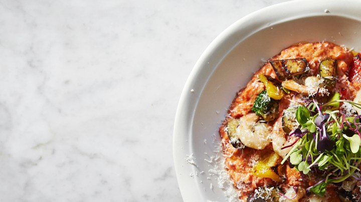 Risotto de calamares