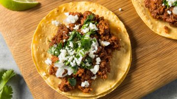 tostadas de picadillo