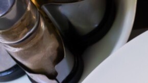 risotto de jamón serrano y champiñones