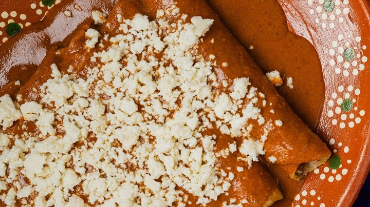 Enchiladas de Chile pasilla