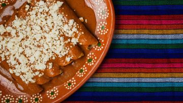 Enchiladas de Chile pasilla