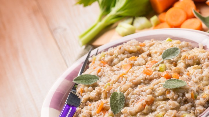 Risotto de Garbanzos con Verduras