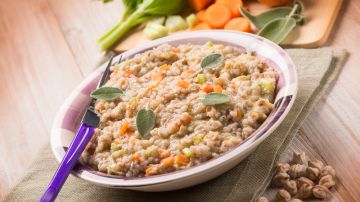 Risotto de Garbanzos con Verduras