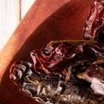 Tostadas de tinga de res