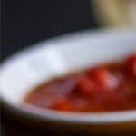 Tostadas de carne en adobo