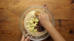 Panqué de manzana y canela sin azúcar