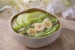 Smoothie bowl con kiwi y manzana