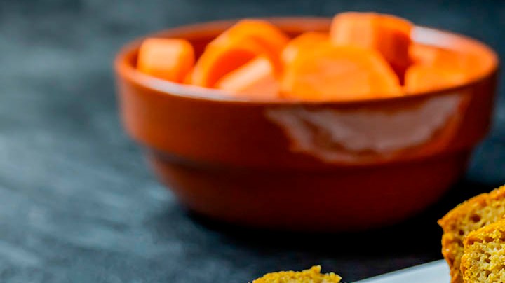 bizcocho de naranja con zanahoria