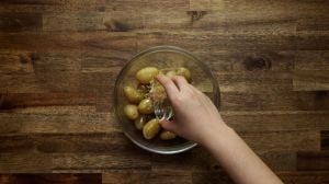 papas crujientes al horno