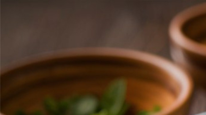 Risotto de cebada con espinacas