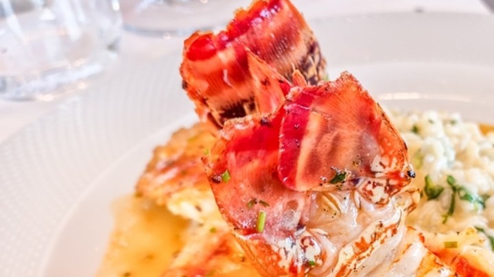 risotto de langosta