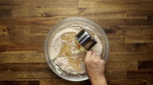 pastel de zanahoria y nueces