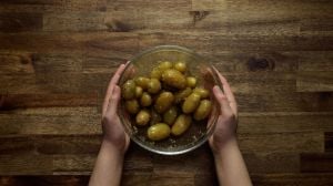 papas crujientes al horno