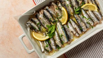 Sardinas al limón