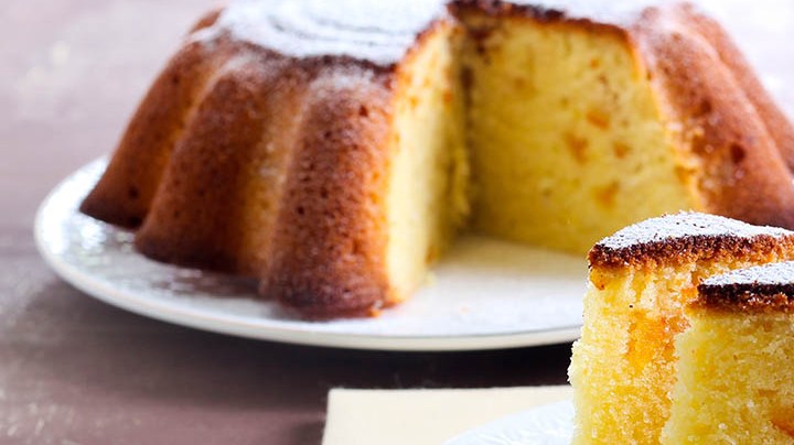 bizcocho de yogurt y naranja