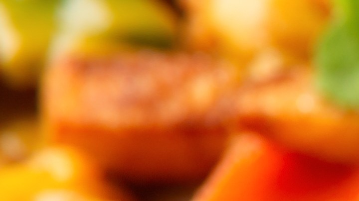 Corazones de pollo fritos