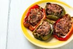 pimientos italianos rellenos con carne