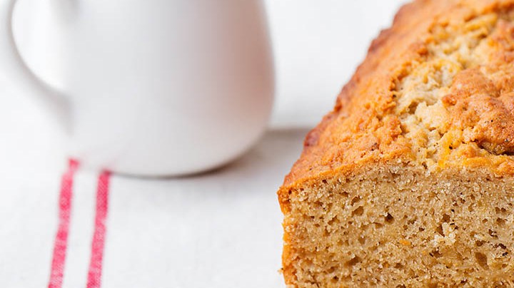 bizcocho de yogur y plátano