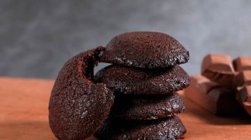 galletas de chocolate negro