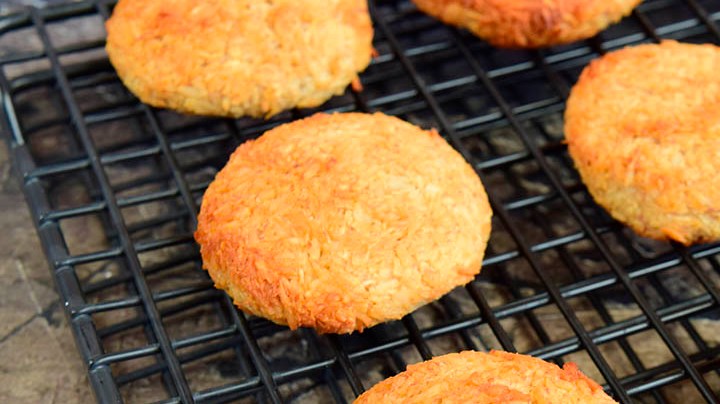galletas de platano y coco