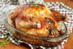 Pavo relleno estilo cajún