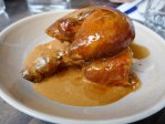 Muslos de pollo con glaseado de maple