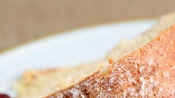 Bizcocho de yogurt y harina de almendras