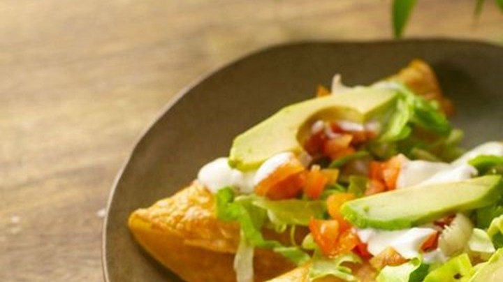 tacos dorados de papas