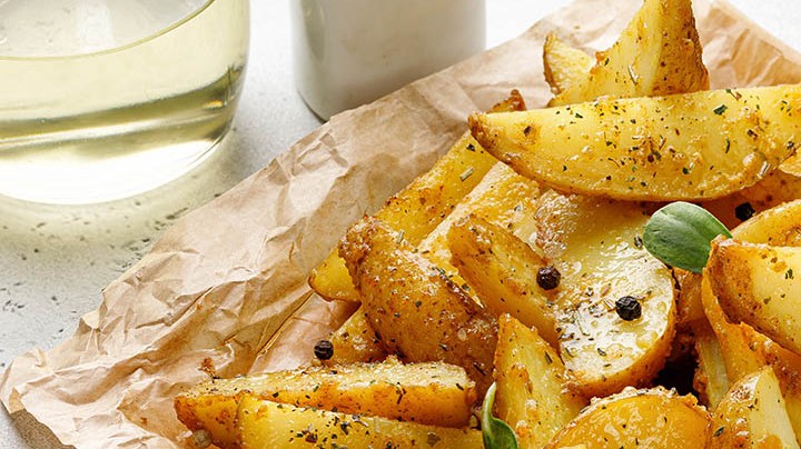 papas al horno con finas hierbas