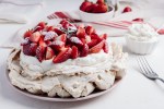 Pavlova de fresas