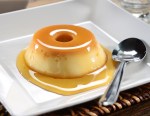 Flan de dulce de leche