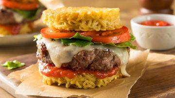 Ramen burger