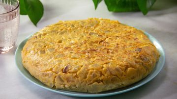 tortilla de patatas con chorizo