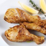 Muslos de pollo asados con hierbas provenzales