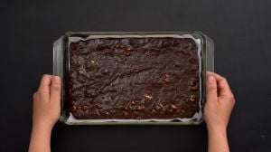 Brownie vegano