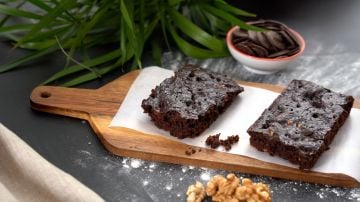 Brownie vegano